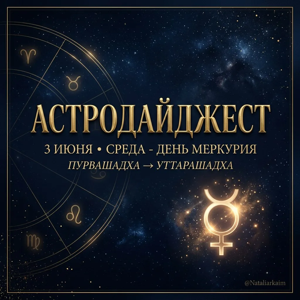 АСТРОДАЙДЖЕСТ | 3 ИЮНЯ