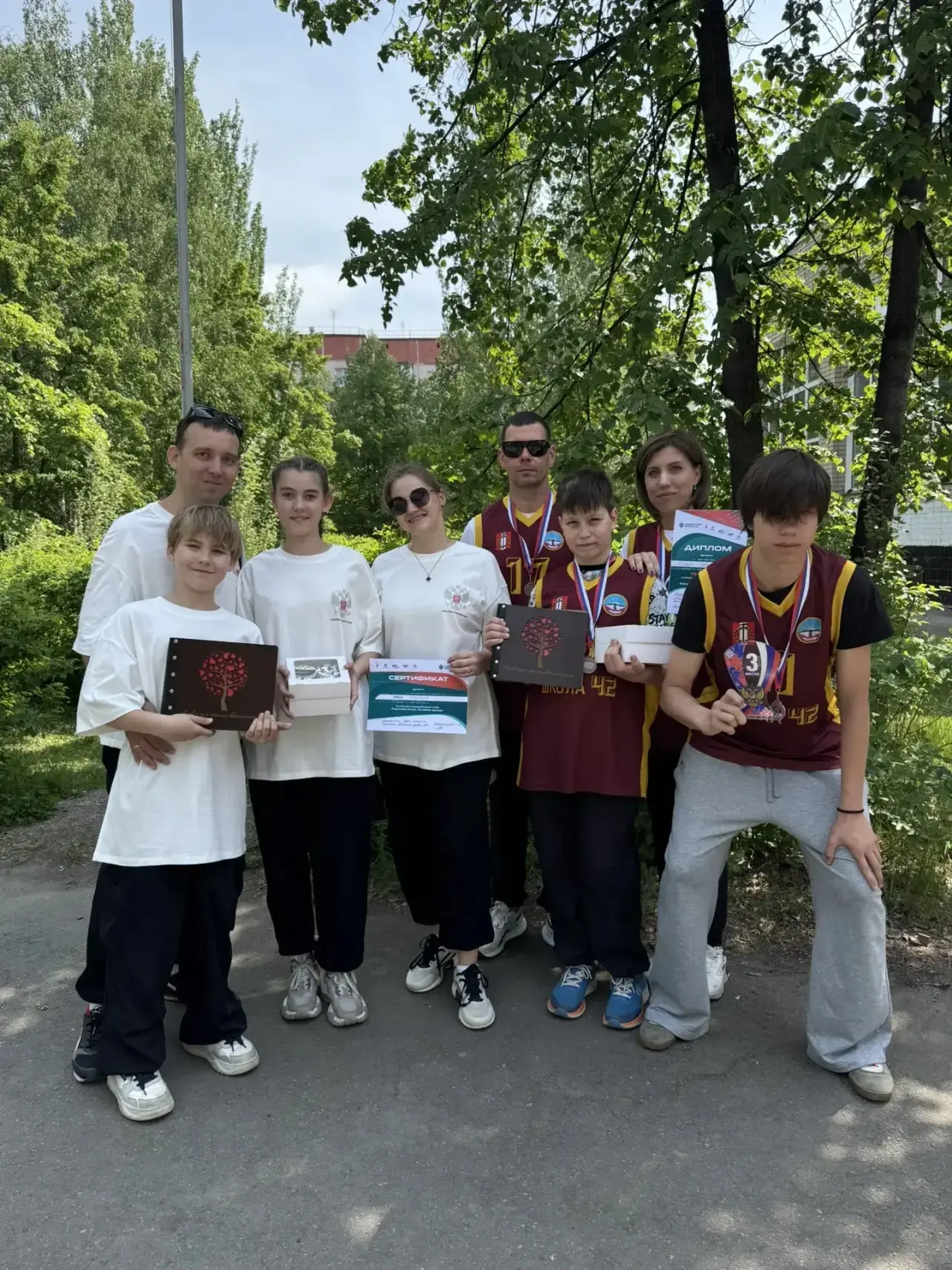 💪 Семейный десант нашей школы на Зарнице🏆