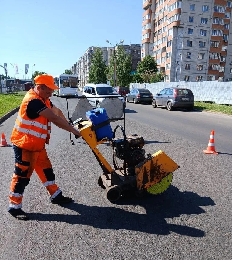 ✅Ямочный ремонт в Железногорске продолжается!                                          

В городе пр