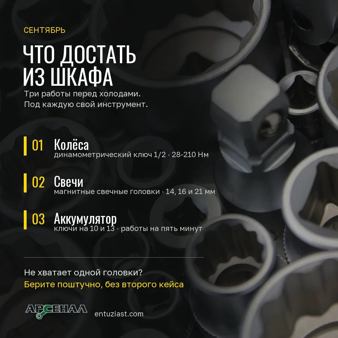 Что достать из шкафа перед осенью