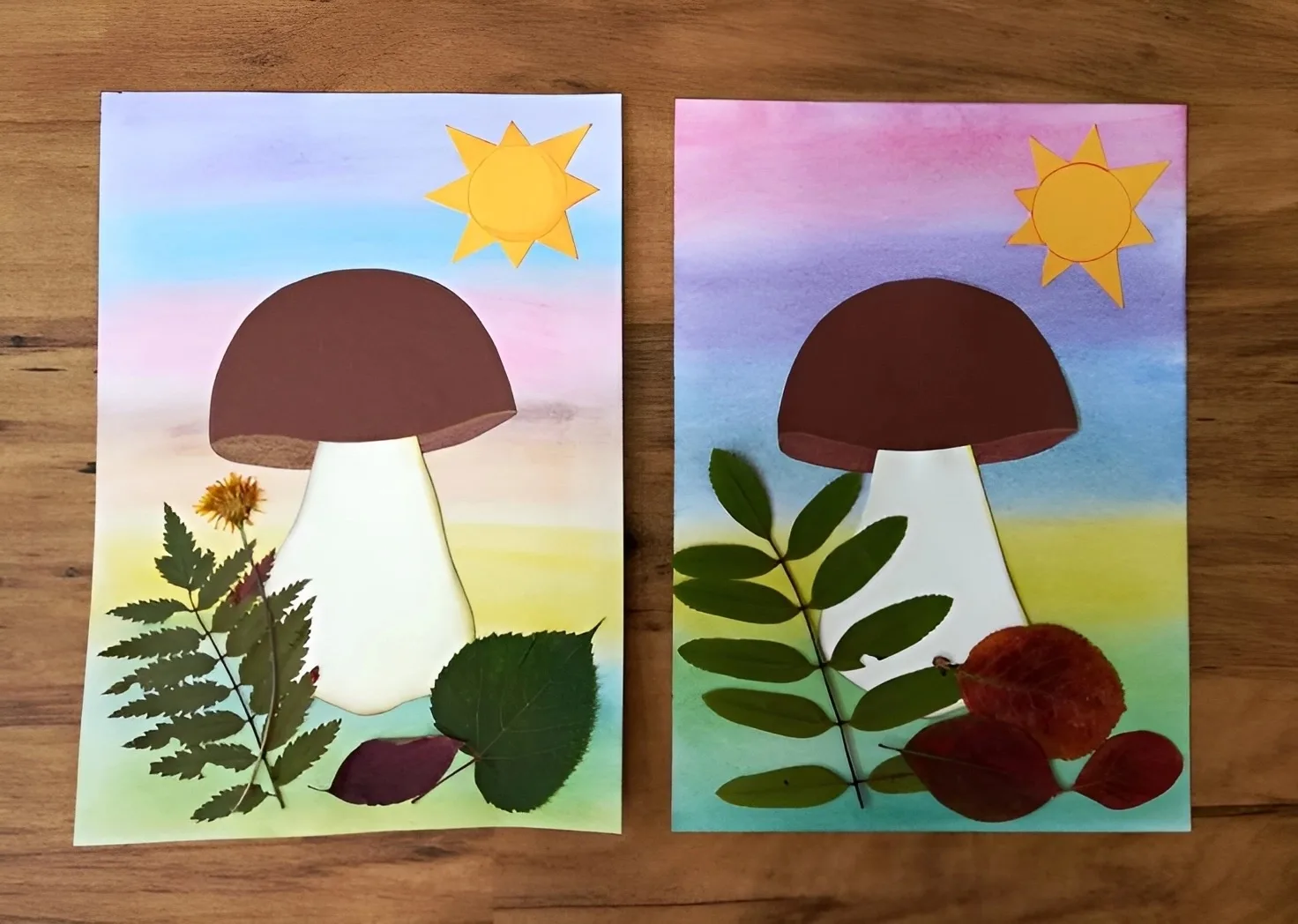 🍄 Осенние поделки «Грибы»