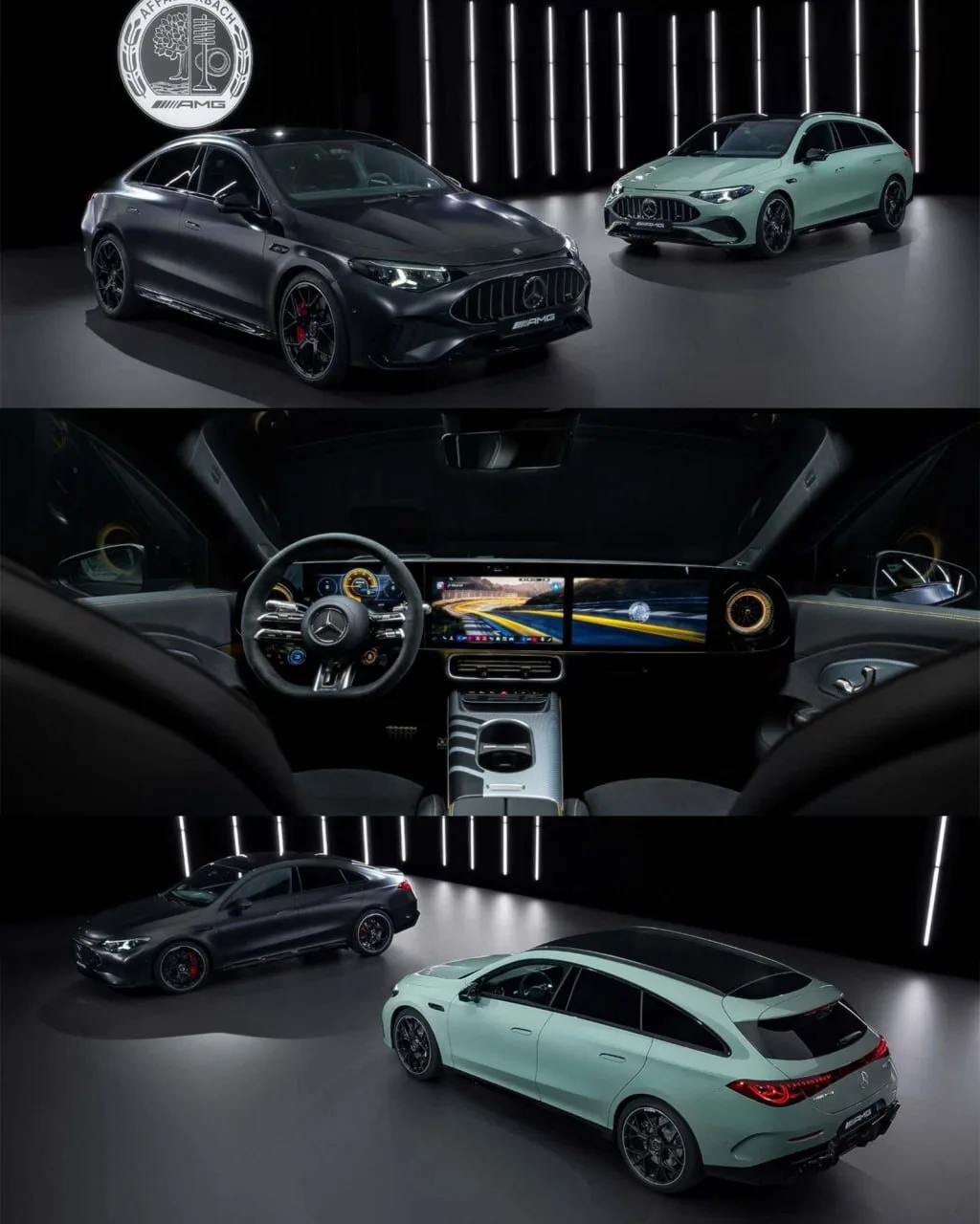 Mercedes-AMG CLA 45 вернулся  — теперь это электрический седан и универсал на 680 лошадей.