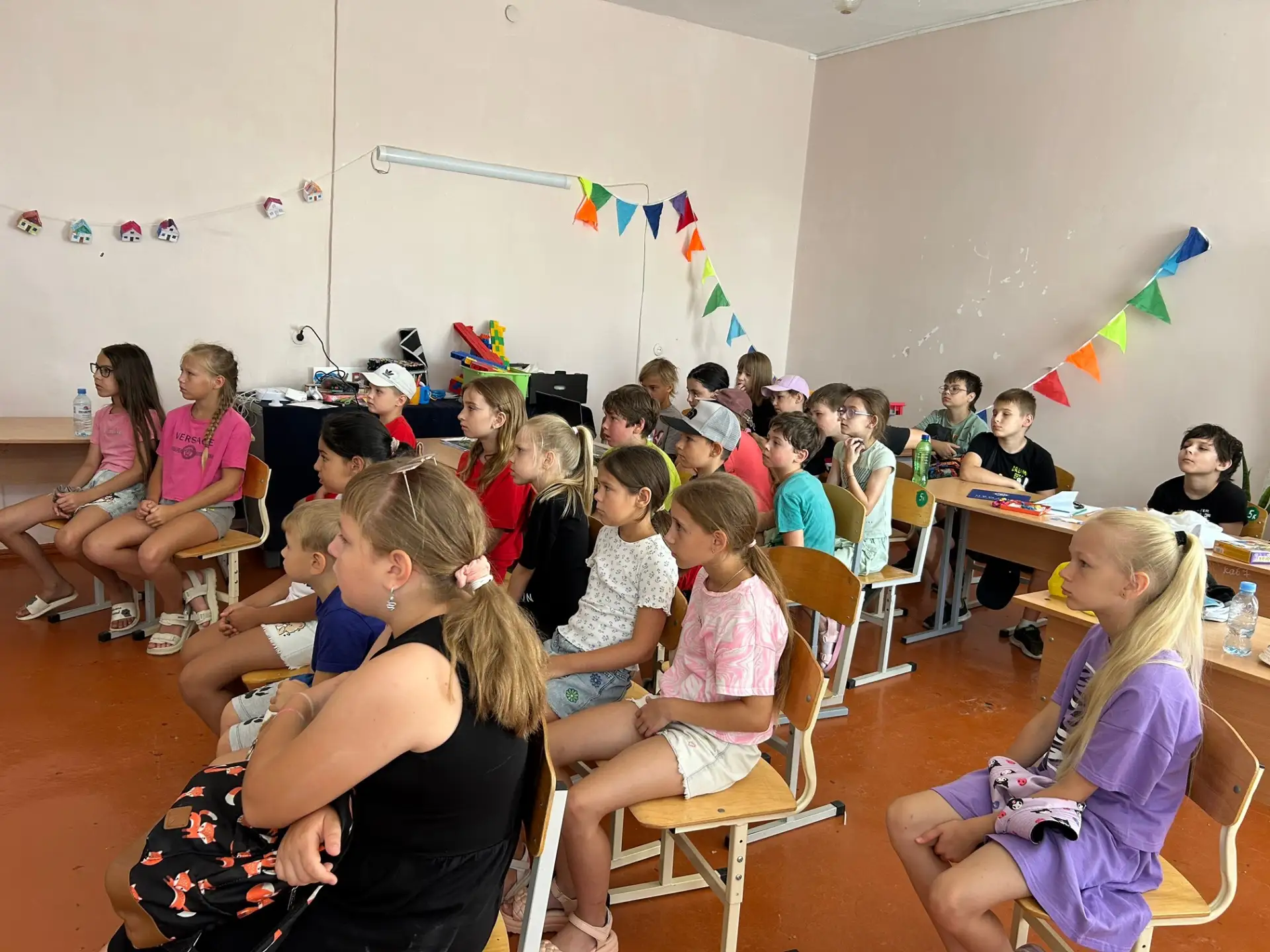 Ребята с удовольствием посмотрели мультфильм в нашем кинозале.