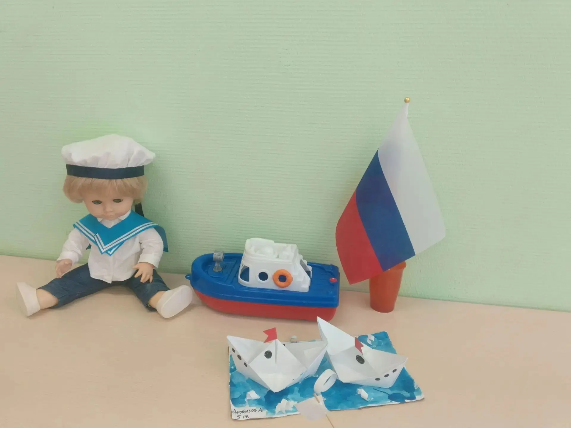 День военно-морского флота в детском саду
В честь Дня ВМФ для наших воспитанников прошел тематически
