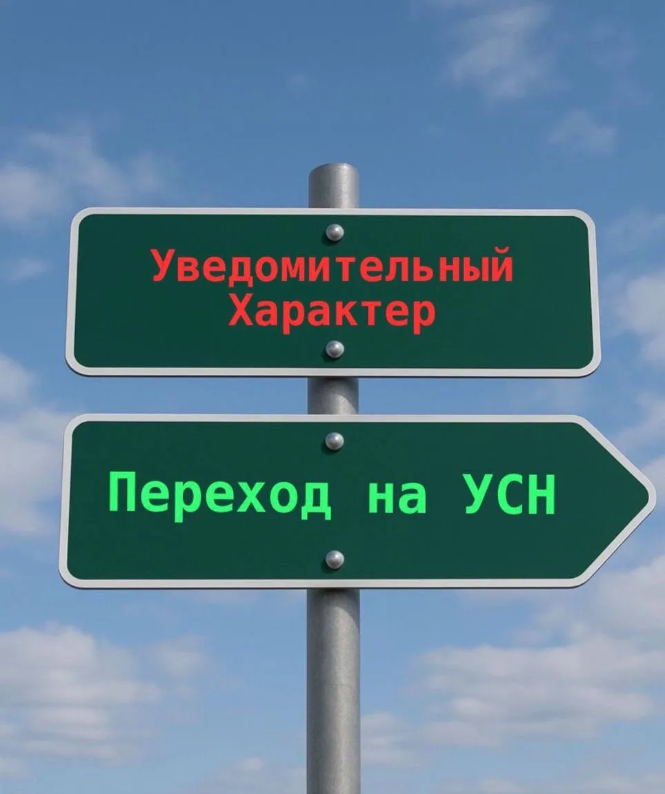 ⚠️ Отсутствие уведомления о переходе на УСН не является основанием для принудительного ...