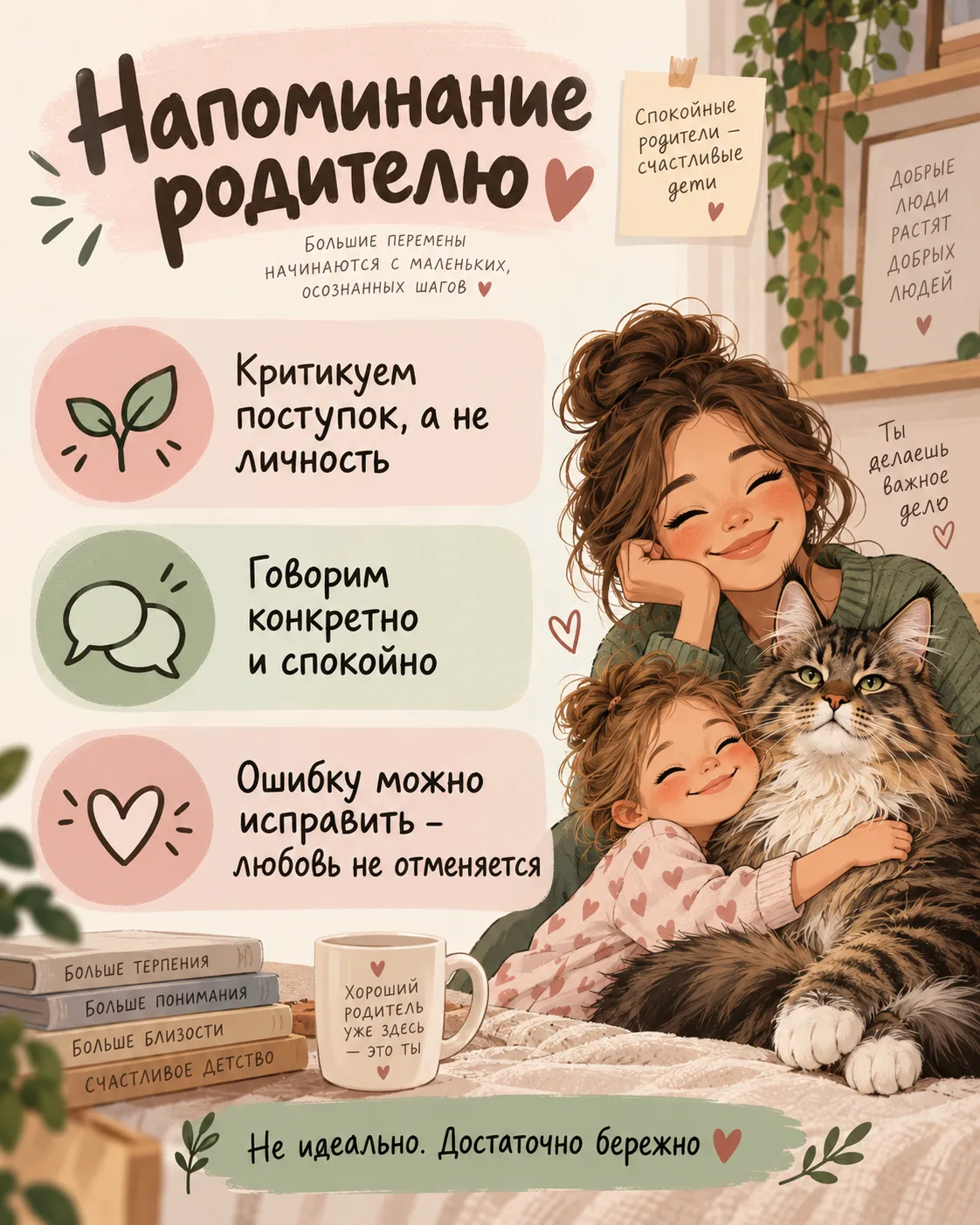 Иногда длинный пост прочитали, согласились… а в нужный момент всё равно вылетает привыч...