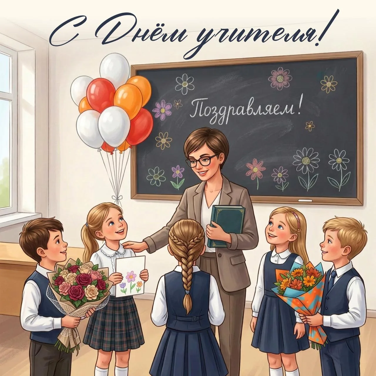 👩‍🏫 С Днём учителя!