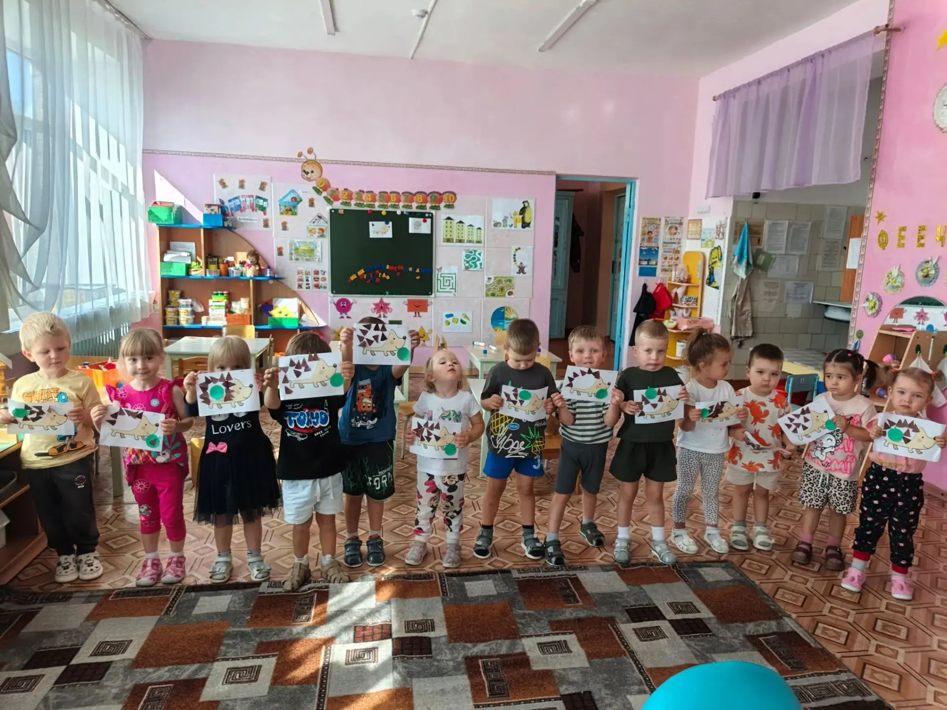 В нашем детском саду Берёзка сегодня прошёл.