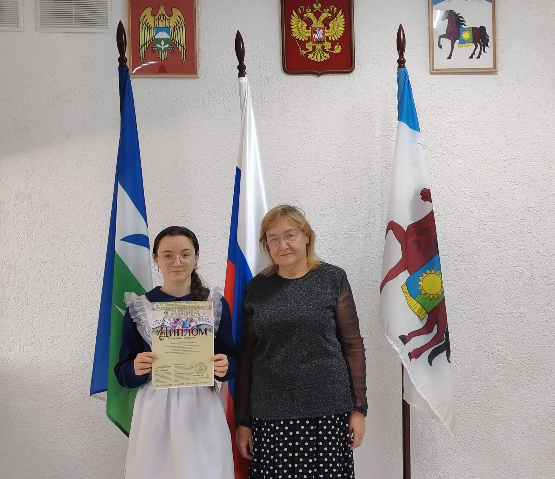 🏆 Поздравляем Пшунову Дисану с достойным выступлением   на  музыкальном фестивале.