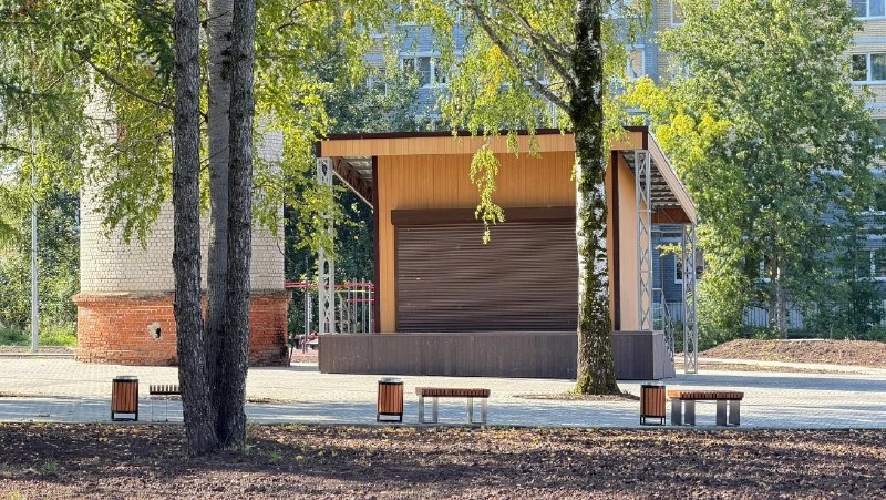 🌳 В сквере Семёновки завершили третий этап благоустройства