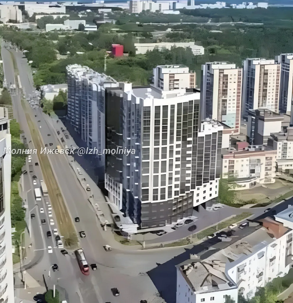 🏙⚡️ Новый человейник начали строить на перекрестке Ленина и Орджоникидзе