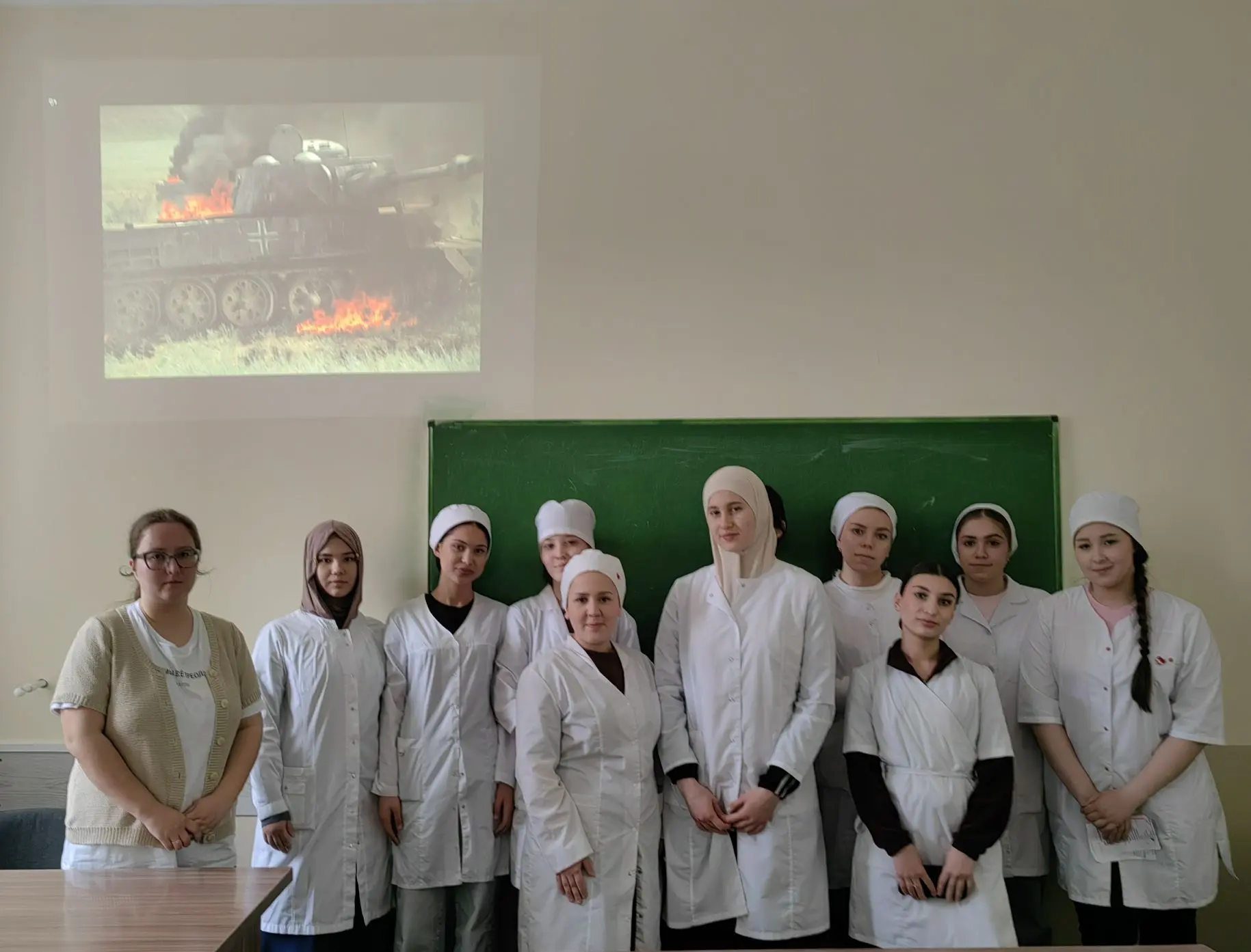 "Они сражались за Родину"! - обучающиеся колледжа обсудили фильм, рекомендованный Министерством обра