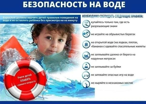 Вода - безопасная территория. Простые правила сохранят вашу жизнь и жизнь ваших детей! ...