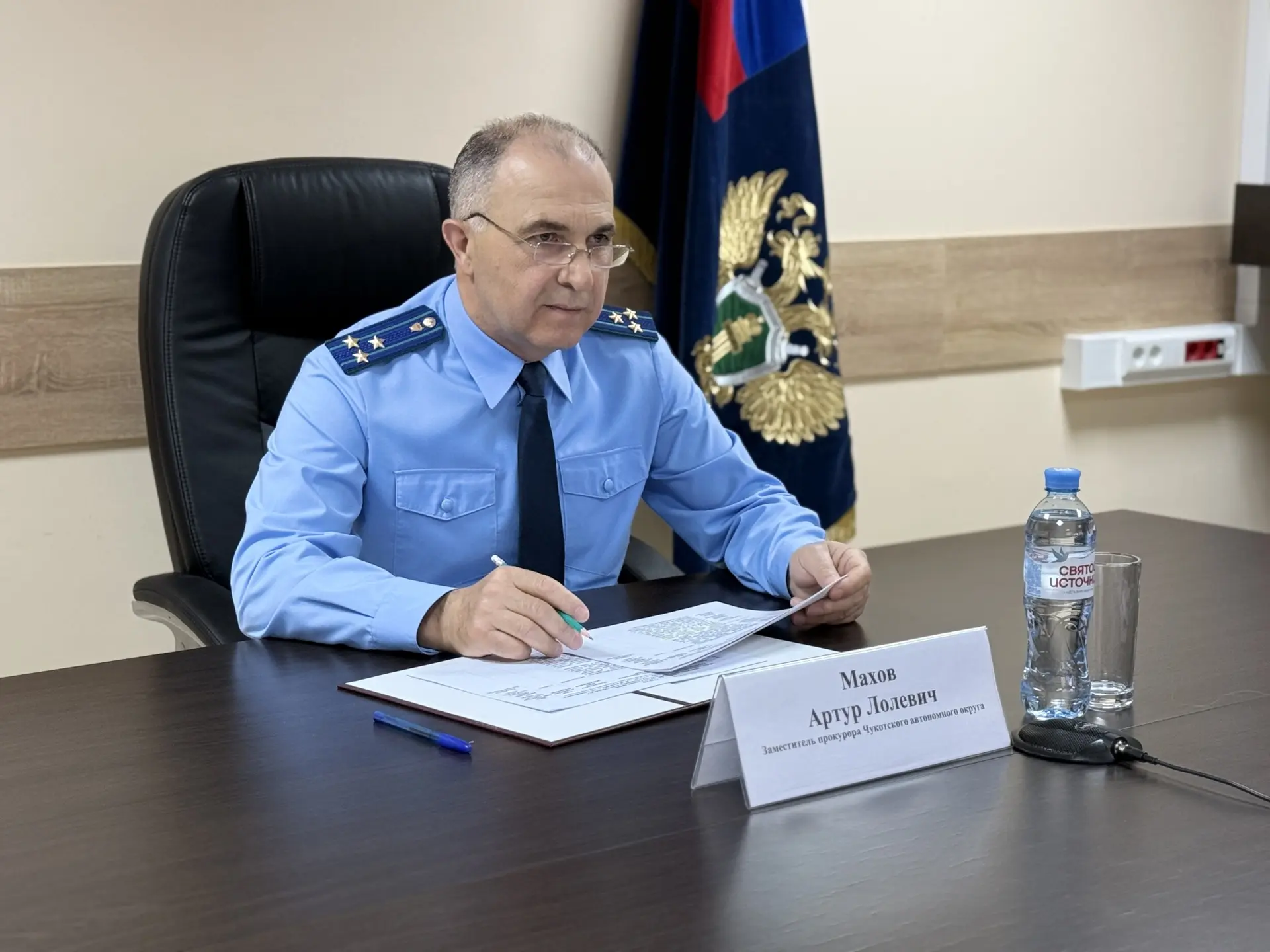 Заместитель прокурора Чукотского автономного округа провел прием граждан Билибинского района
 
В цел