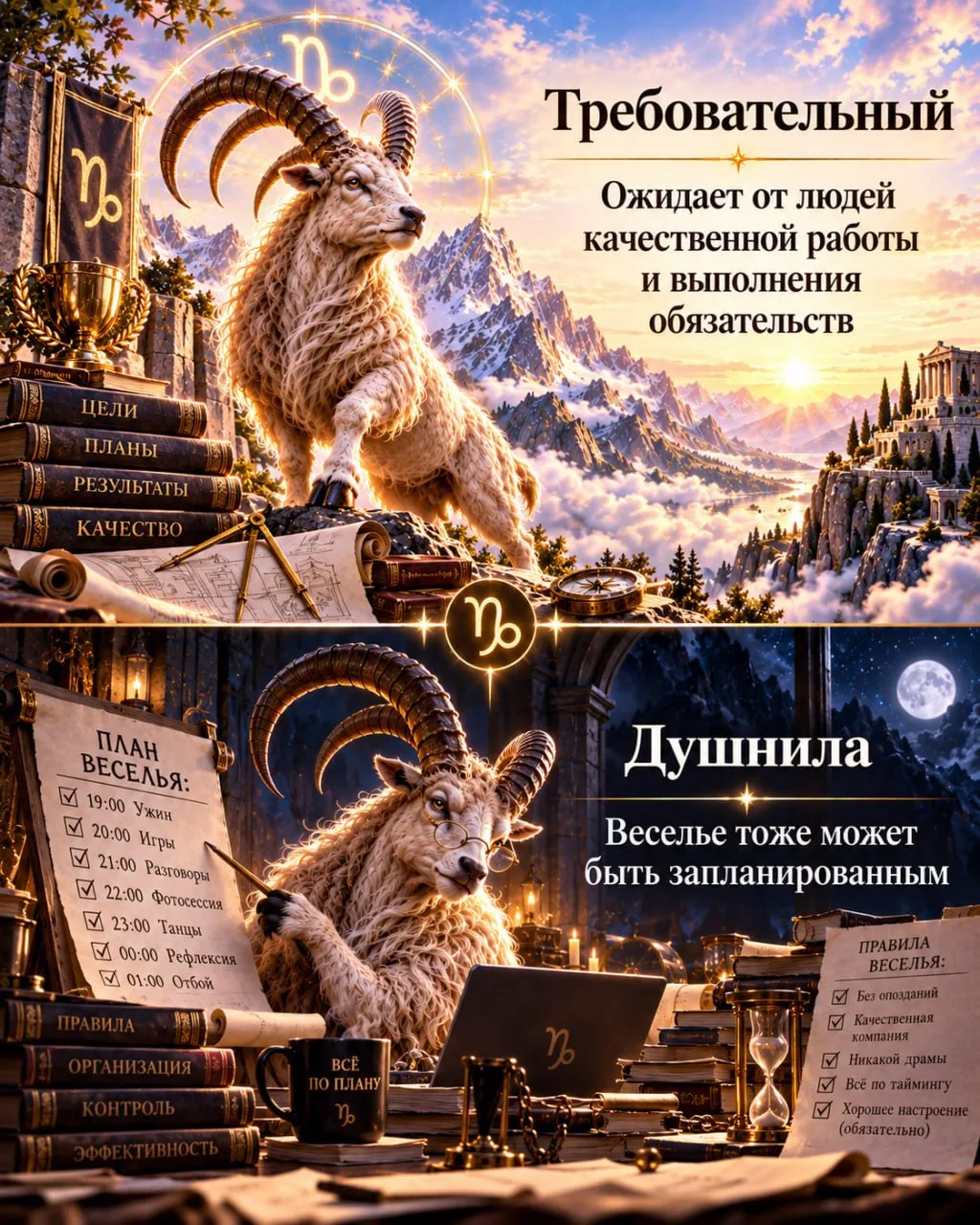 Узнаете? Согласны? Пересылайте знакомым Козерогам ♑️