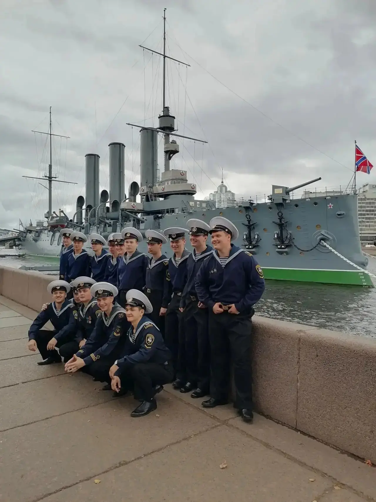 🚢 Курсанты ГУМРФ познакомились с достопримечательностями морской столицы России