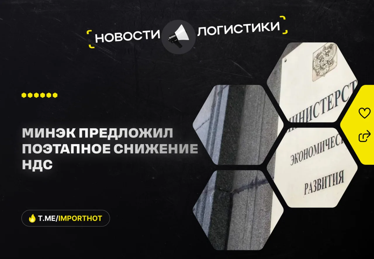 Минэкономразвития предложило поэтапное снижение ставки НДС для социальных товаров, ввоз...
