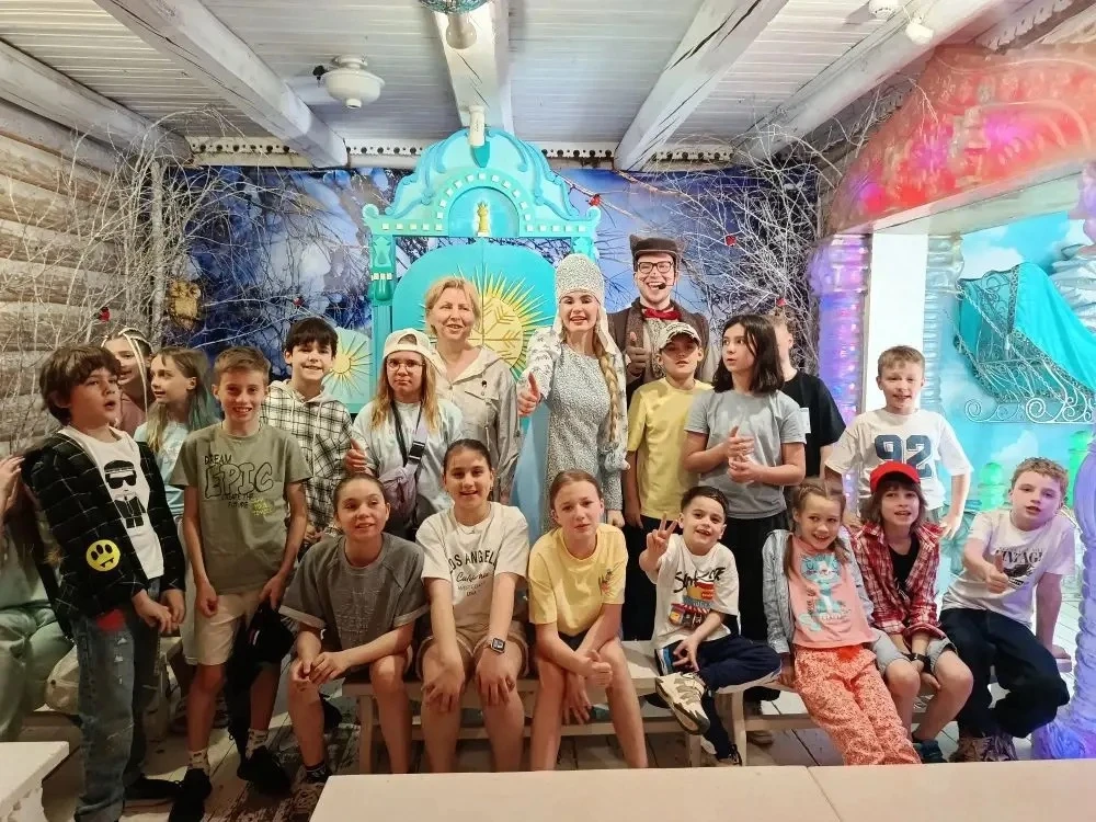 Солнечное путешествие ☀️  😍 Наши путешественники из 4 класса «Б» решили отметить свой выпускной из н