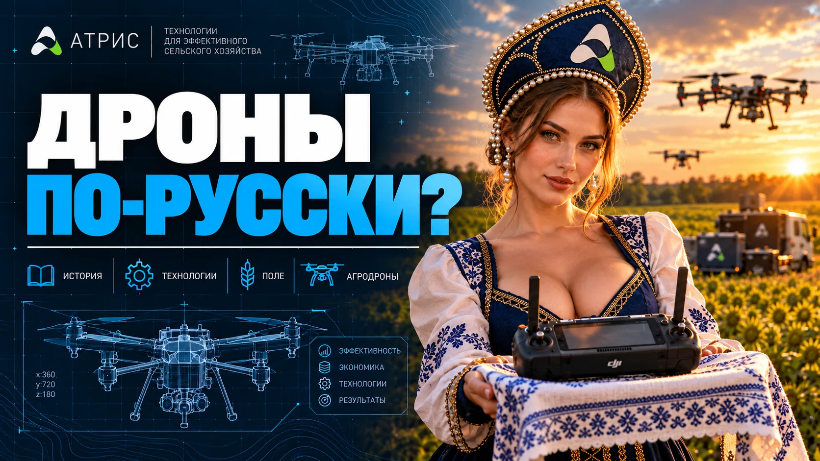 Девять сертификатов на агродроны в России. А летают-то сколько?