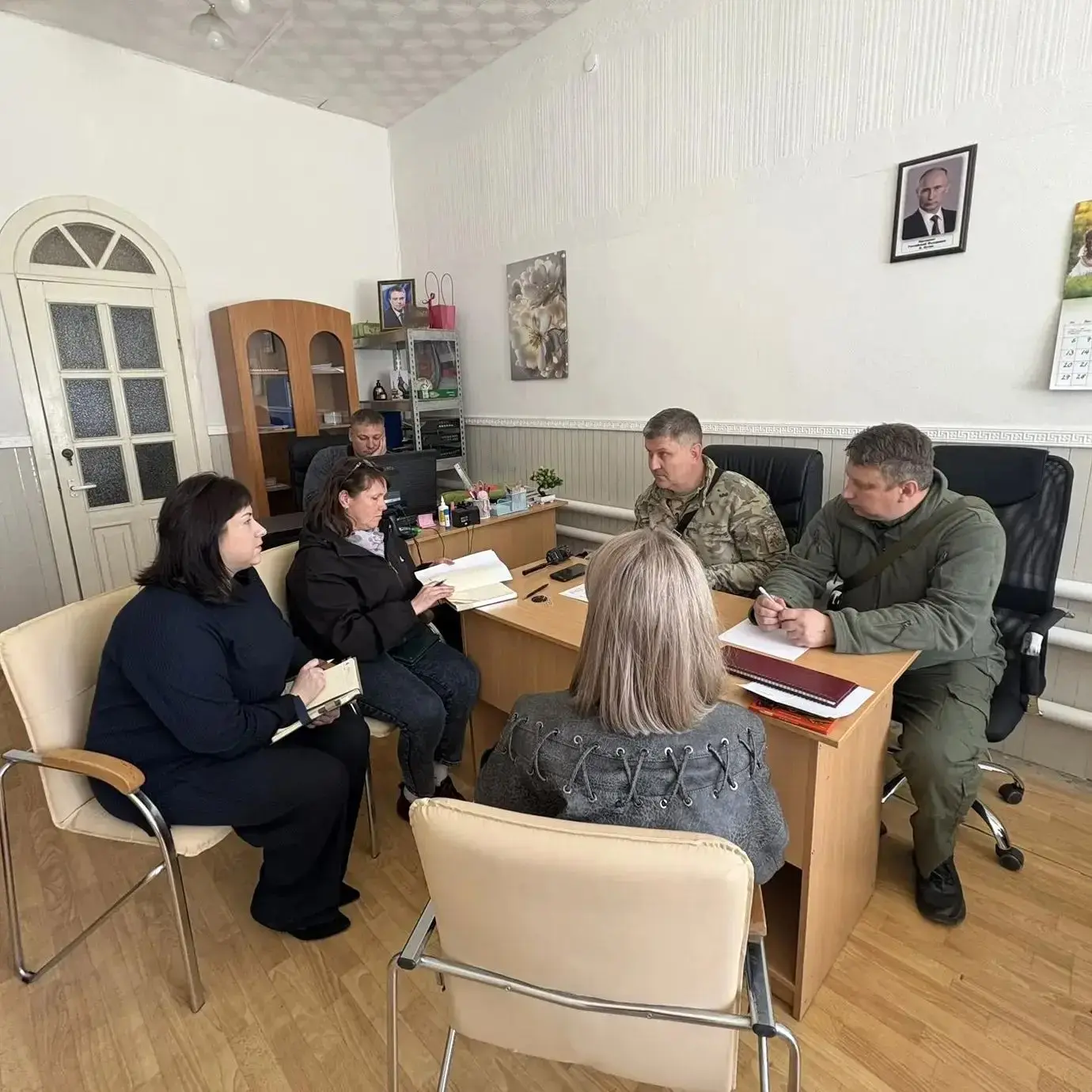 📋 Сегодня Глава Старобельского муниципального округа Владимир Чернев совместно со своими заместителя