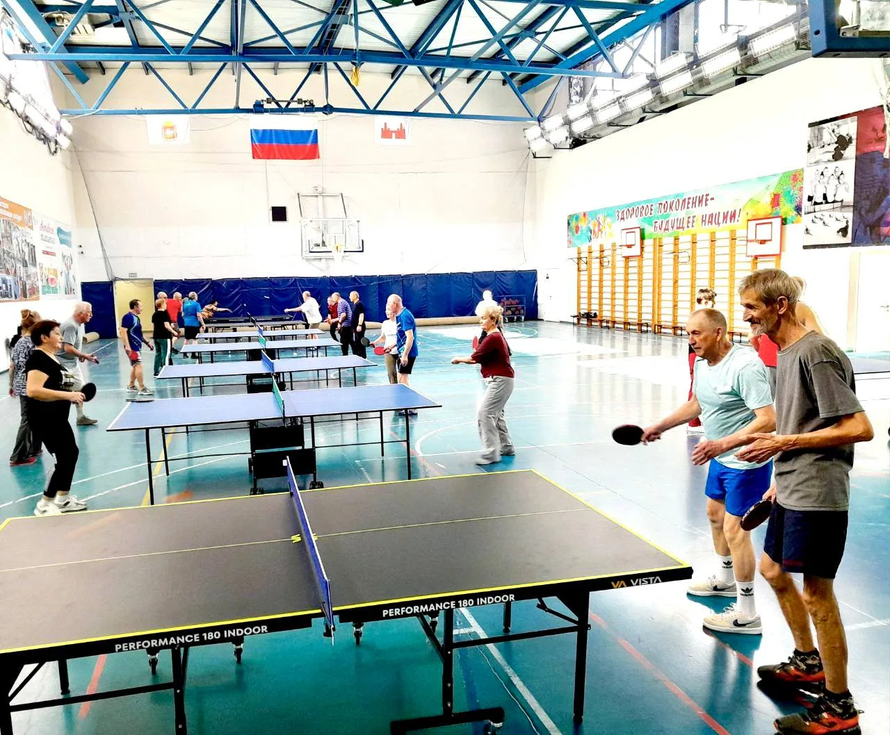 Турнир по настольному теннису в Можайске  Участники проекта «Активное долголетие» встретились на тур