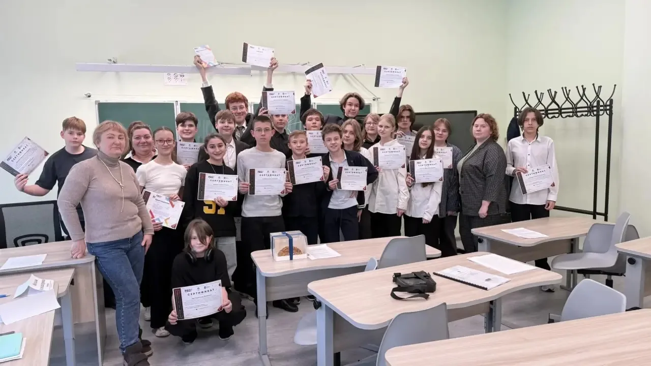 Во вторник, 17 марта, в нашей гимназии прошли защиты бизнес-проектов участников предпринимательского
