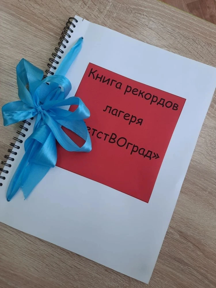 Когда «Детствоград» попал в Книгу рекордов.

 Мы решили не просто играть и веселиться, а вписать имя