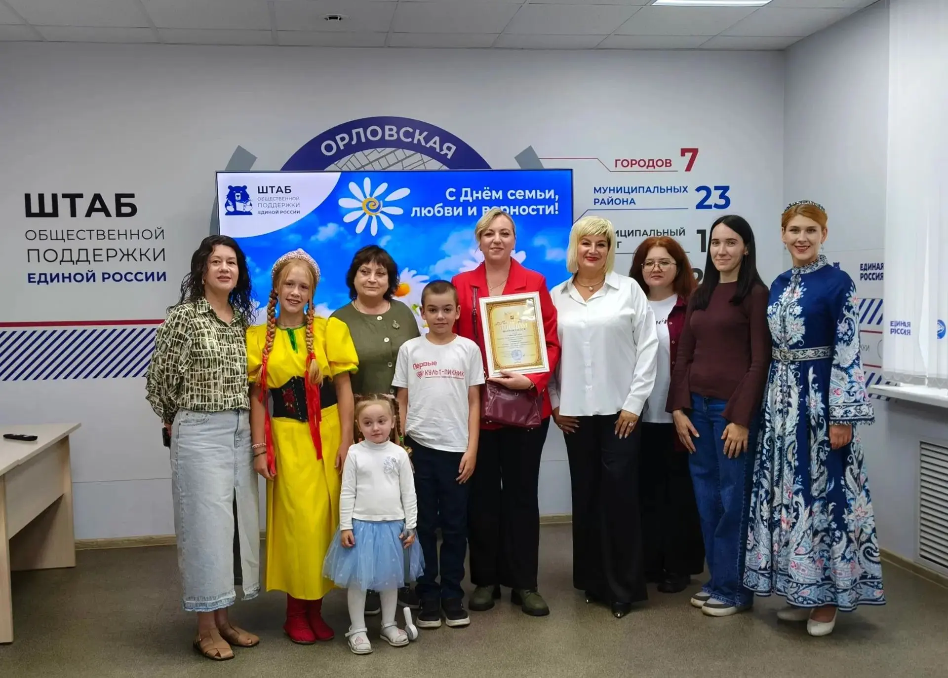 👍С гордостью сообщаем, что семья Сокольских заняла почётное второе место в региональном этапе Всеро