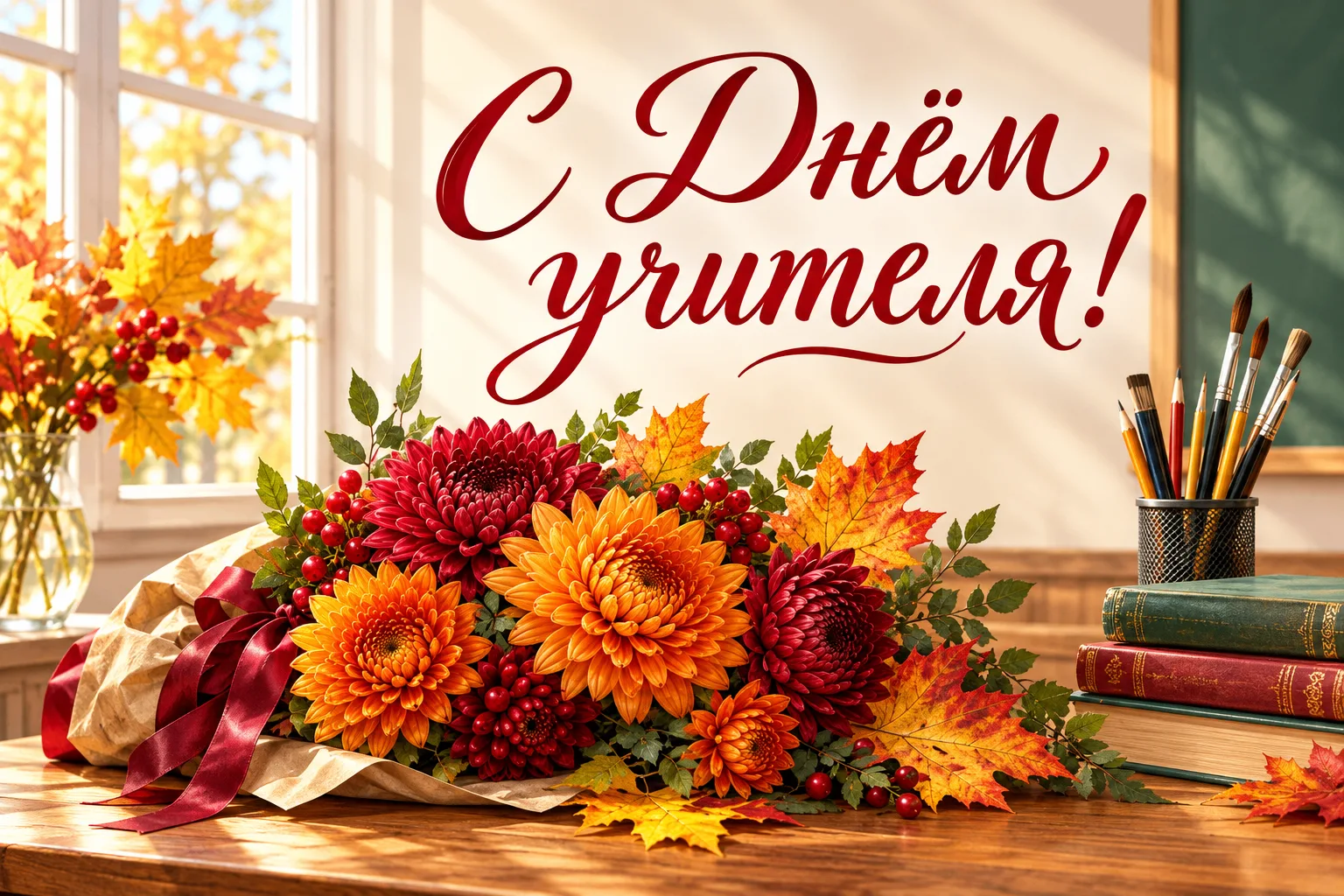 💐 С Днём учителя!