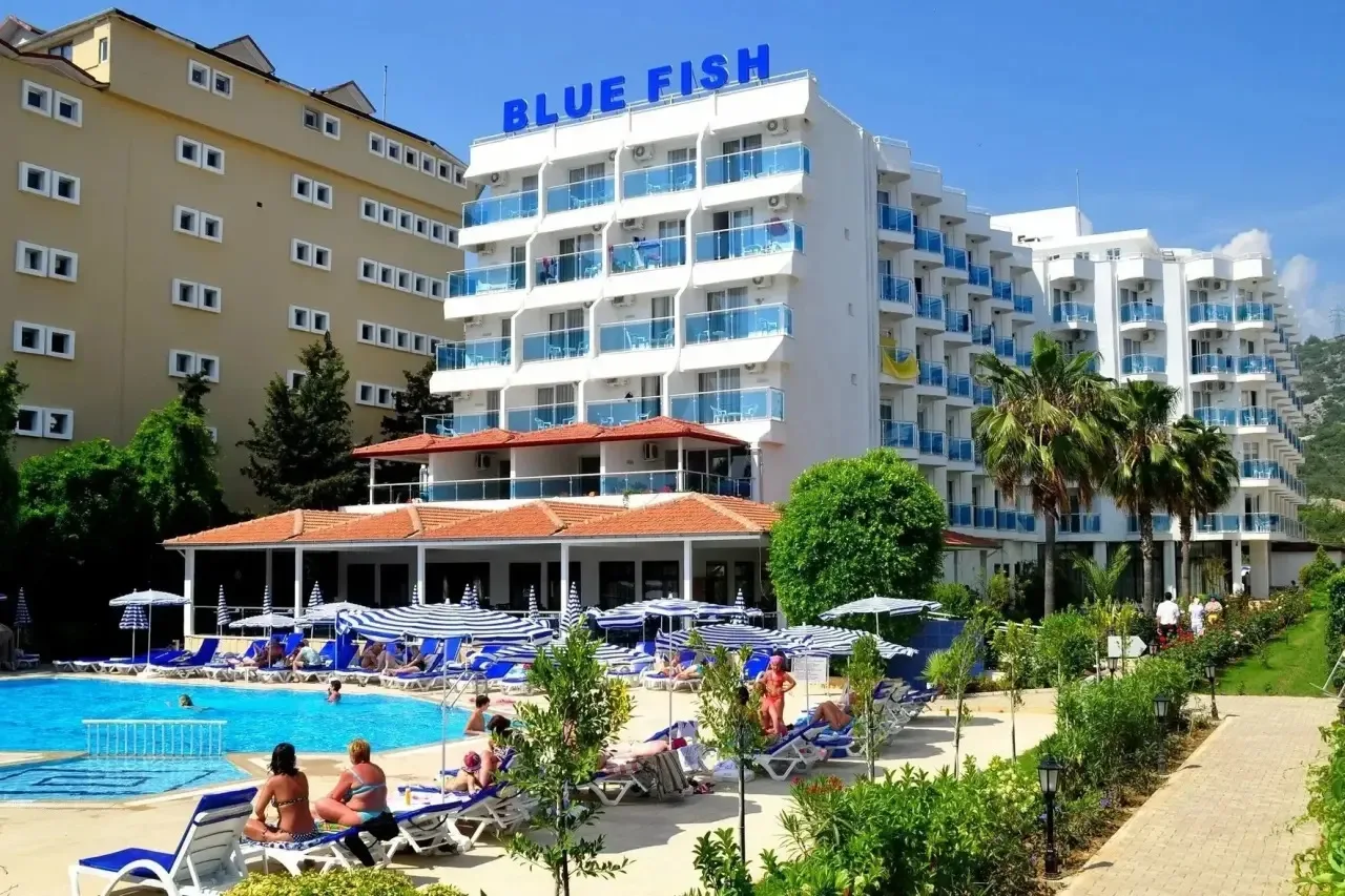 🇹🇷 ТУРЦИЯ из Екатеринбурга✈️  🏨 Blue Fish 4⭐ (Конаклы) — бюджетный пляжный отель — собственный песча