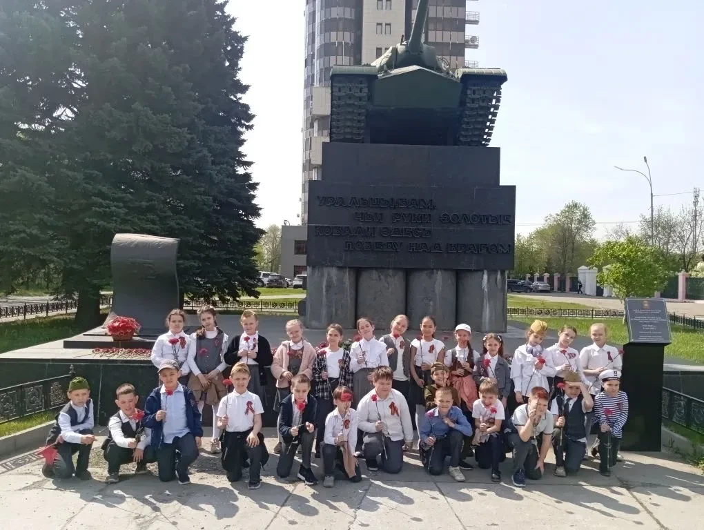 🕯️ 81 год Победы. Память, которую мы храним.  Ежегодно гимназисты принимают участие в торжественном 