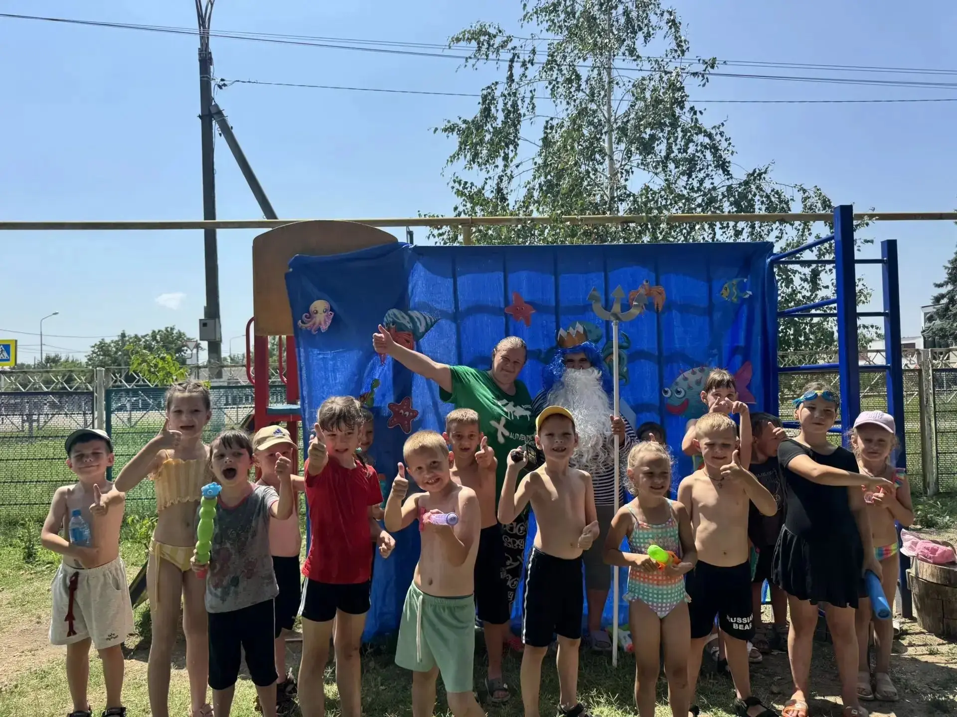 🐡 Весело и познавательно прошел в нашем детском саду замечательный праздник - День Нептуна 🌊☀️ Это