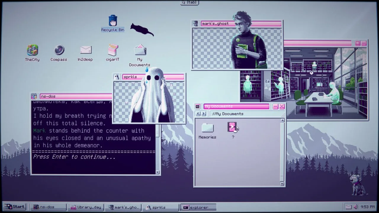 👻 У SPRKLS.exe вышла демоверсия — игра, которая разворачивается прямо на рабочем столе