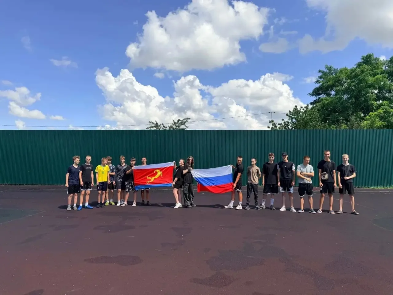 Футбольный накал и море эмоций 🤩

⚽️27 июля на стадионе станицы Челбасской прошёл футбольный турнир
