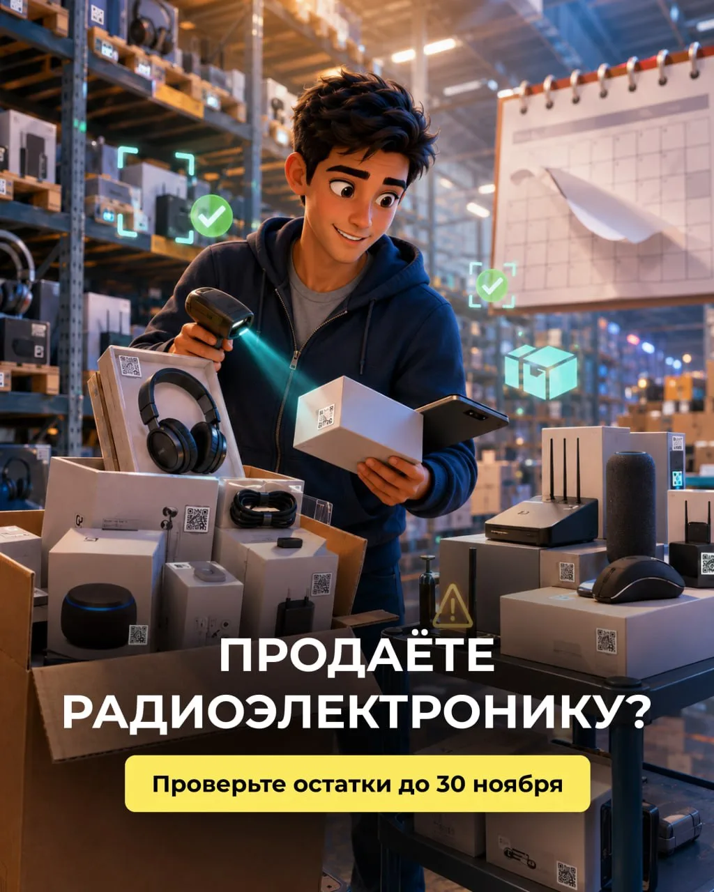 Маркировка вышла на связь🔌