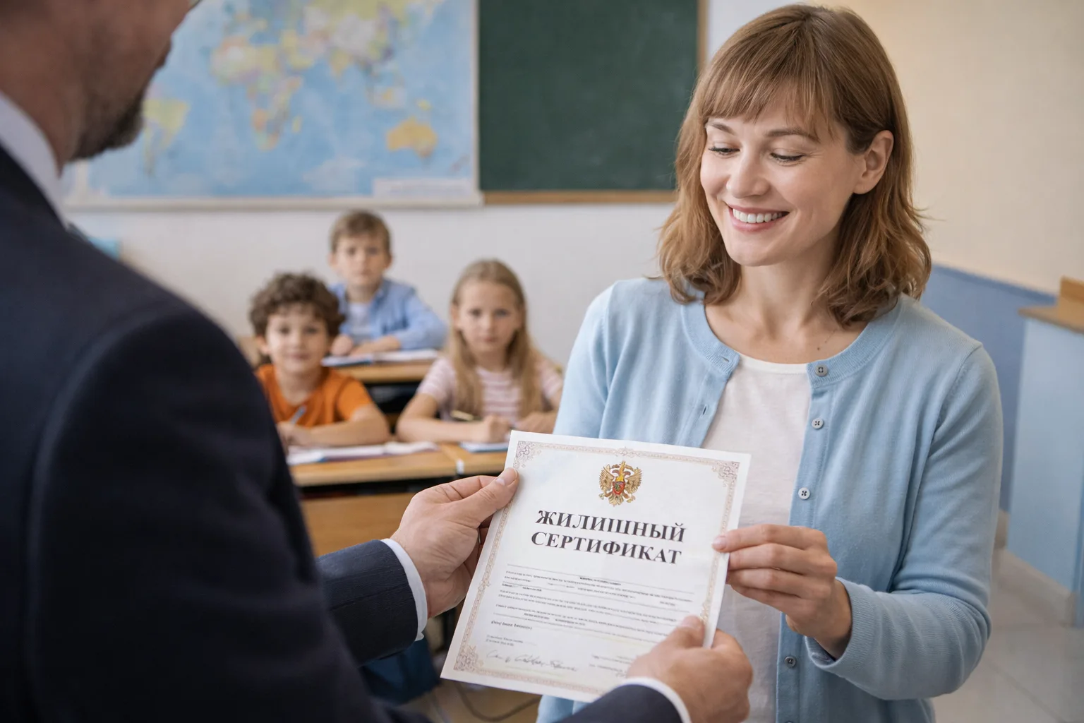 👩‍🏫Учителям в Республике Татарстан начали выдавать жилищные сертификаты на 1 млн рубл...