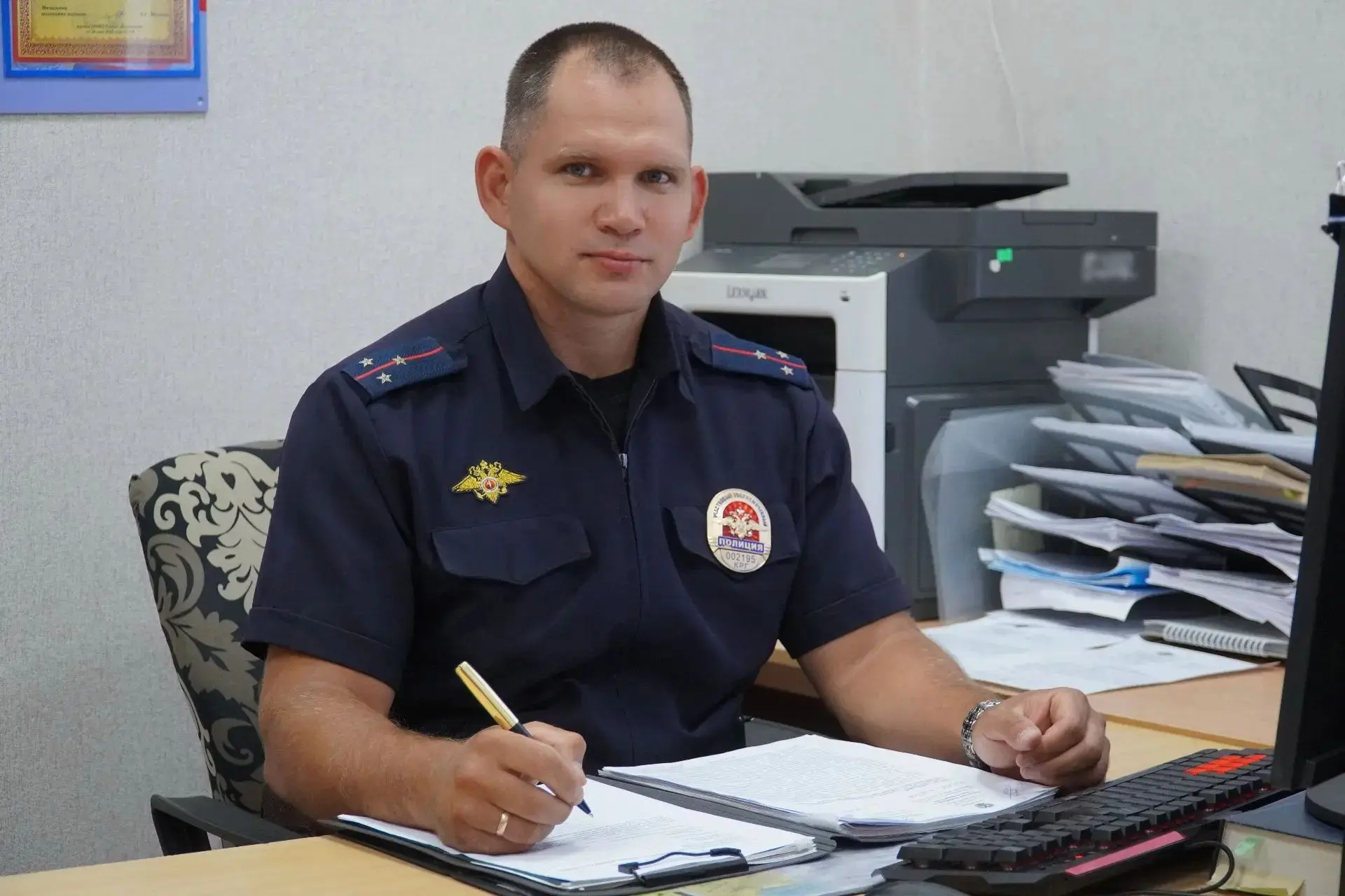 📃Продолжаем рассказывать об участниках конкурса «Народный участковый – 2026». Сегодня ...