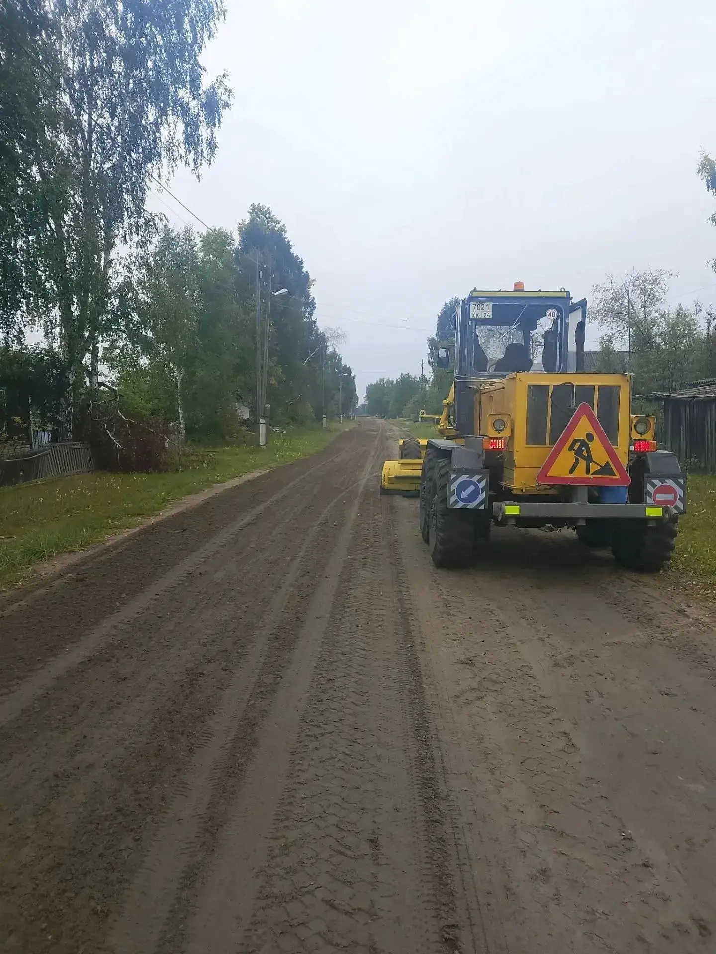 Дороги в Первомайске привели в порядок в рамках летнего содержания