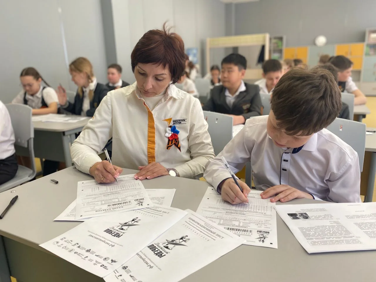 ✍🏻Диктант Победы-2026   🎗️24 апреля прошла международная акция «Диктант Победы», в которой приняли у