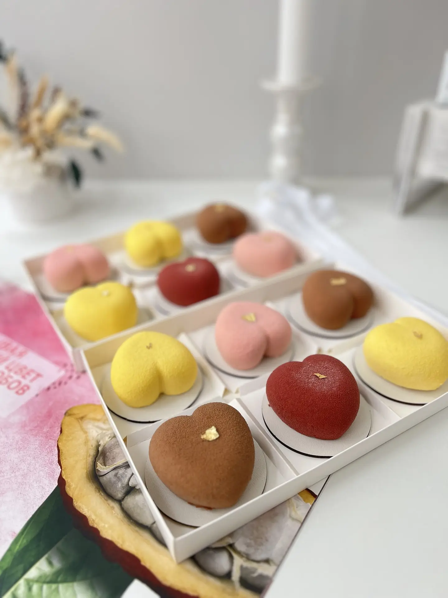 Сегодня день муссовых пирожных😍