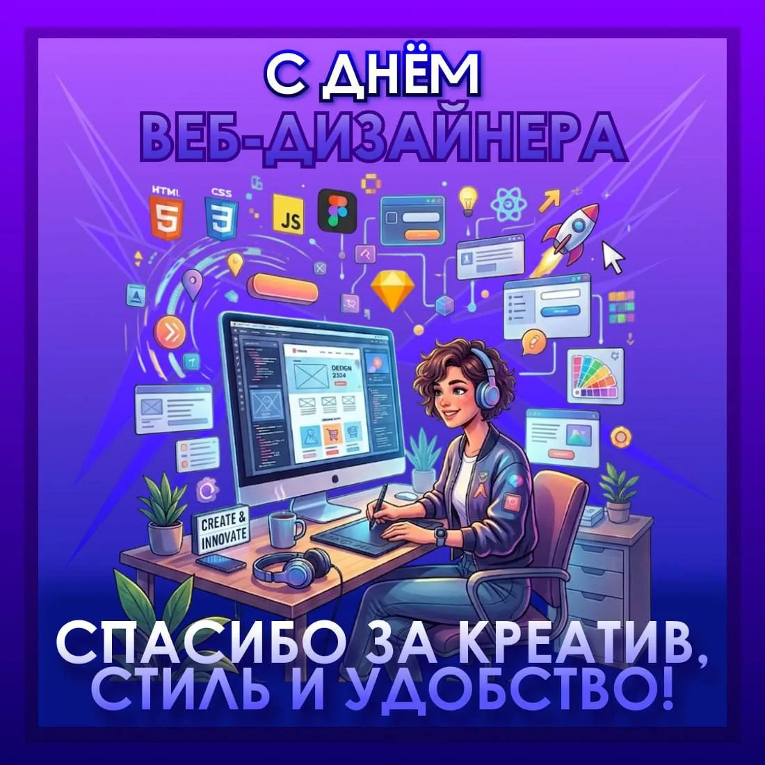 🔵 31 мая - День веб-дизайнера!