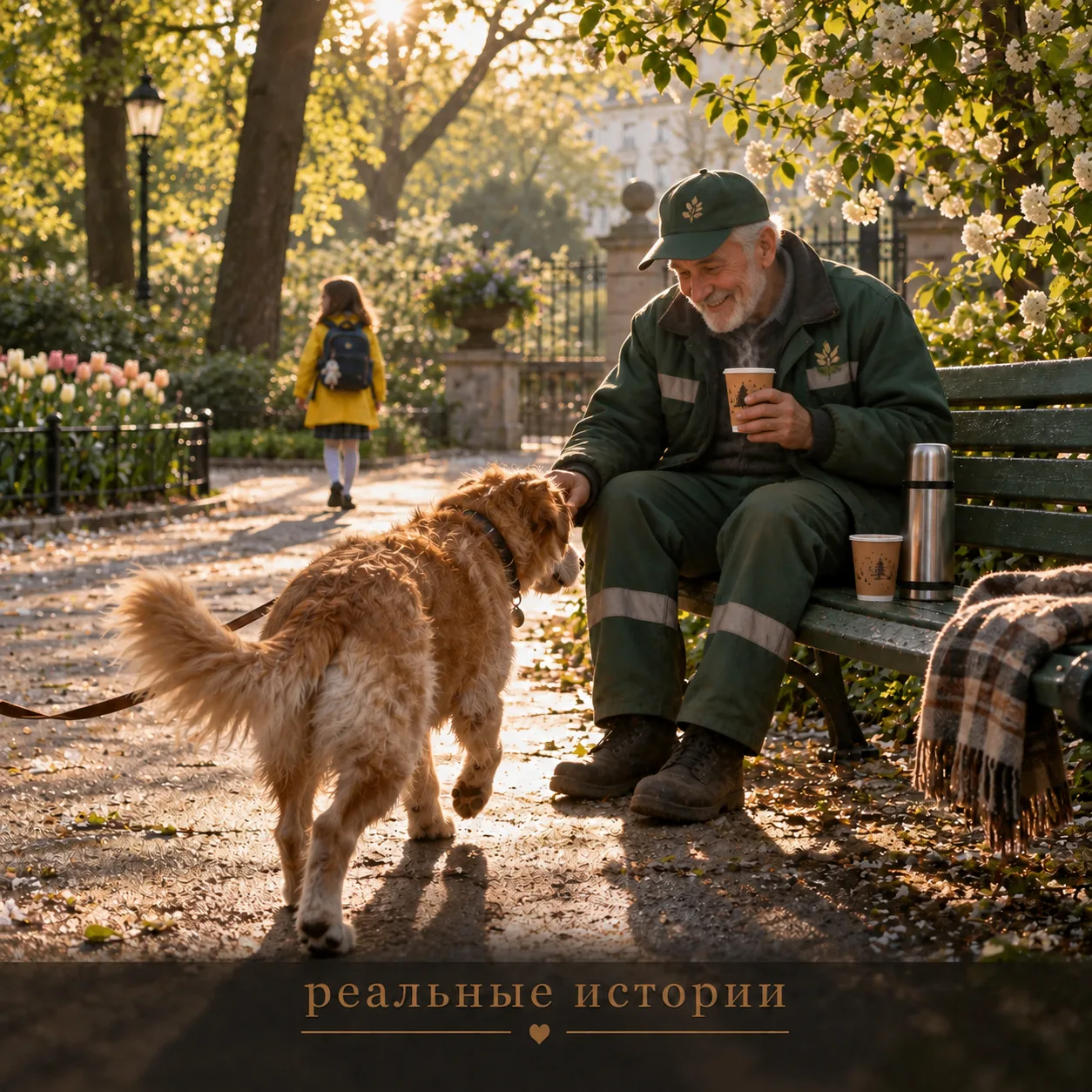 Каждое утро Рич тянул хозяина в парк так, будто опаздывал на важную встречу.