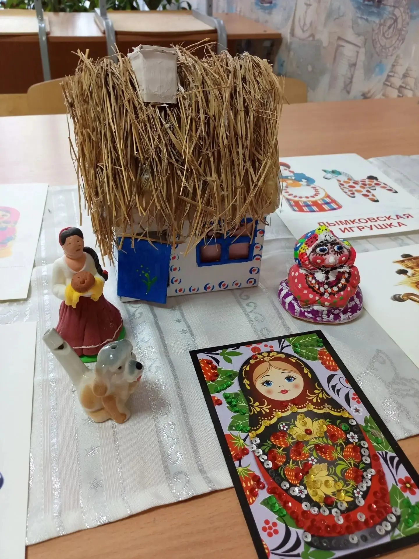 🎨 «Волшебный мир народного искусства»: в «Гавани» познакомились с русскими узорами