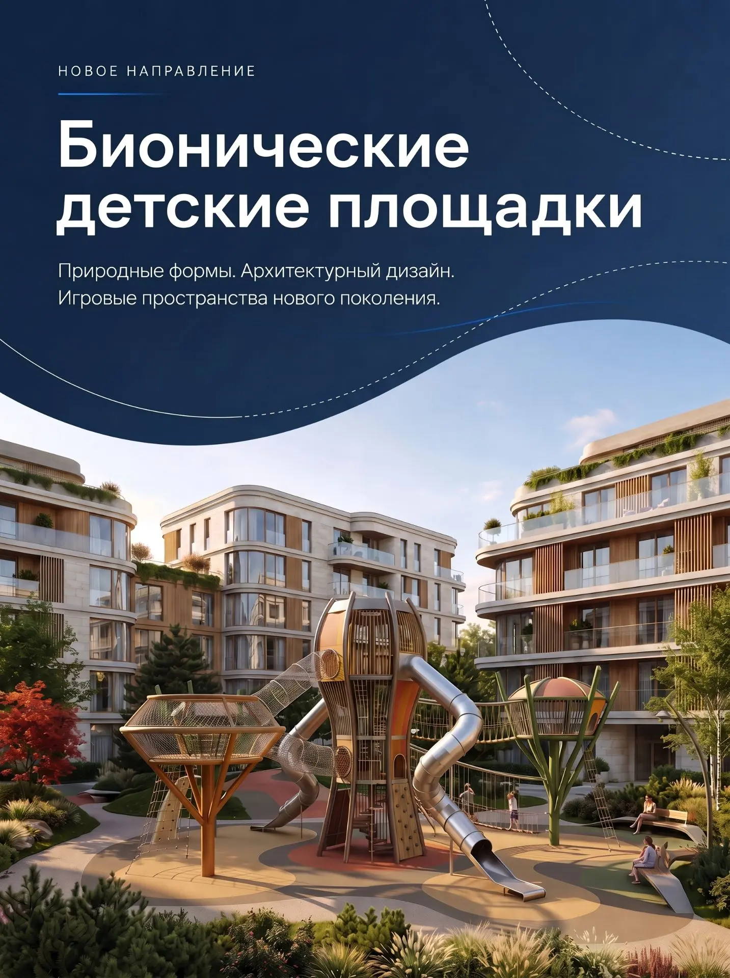 🌿Природа — лучший архитектор: бионика на детских площадках!