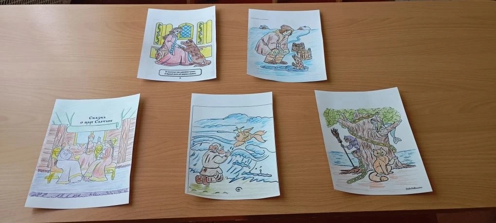 Сказки Пушкина мы знаем,
С самого рожденья.
В них добро и волшебство,
Просто загляденье! 

Там русал