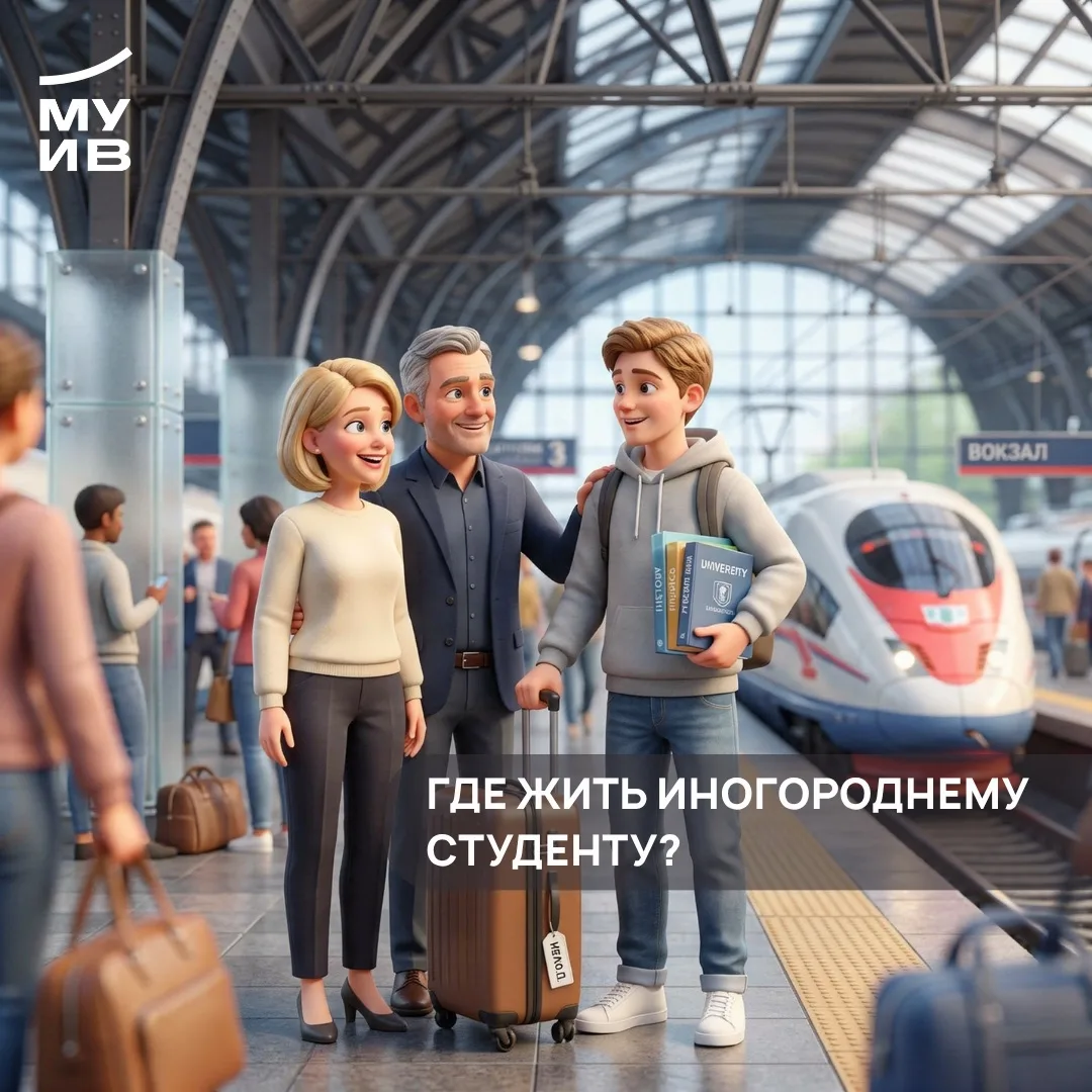 🏠 Поступаешь в МУИВ и выбираешь, где жить в Москве?

🤝 Университет подготовил комфортное общежитие