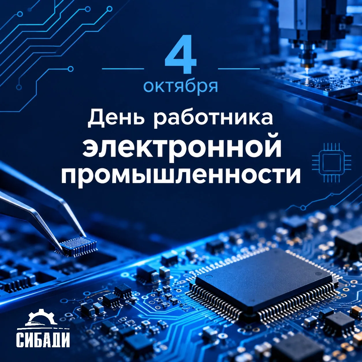 ⚡️ С днём работника электронной промышленности!