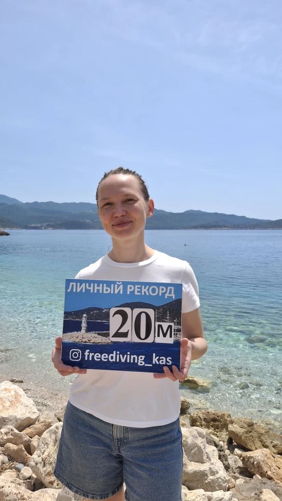 Поздравляем Лену с PB! Месяц регулярных занятий 2 раза в неделю и мы дошли с 12 метров ...