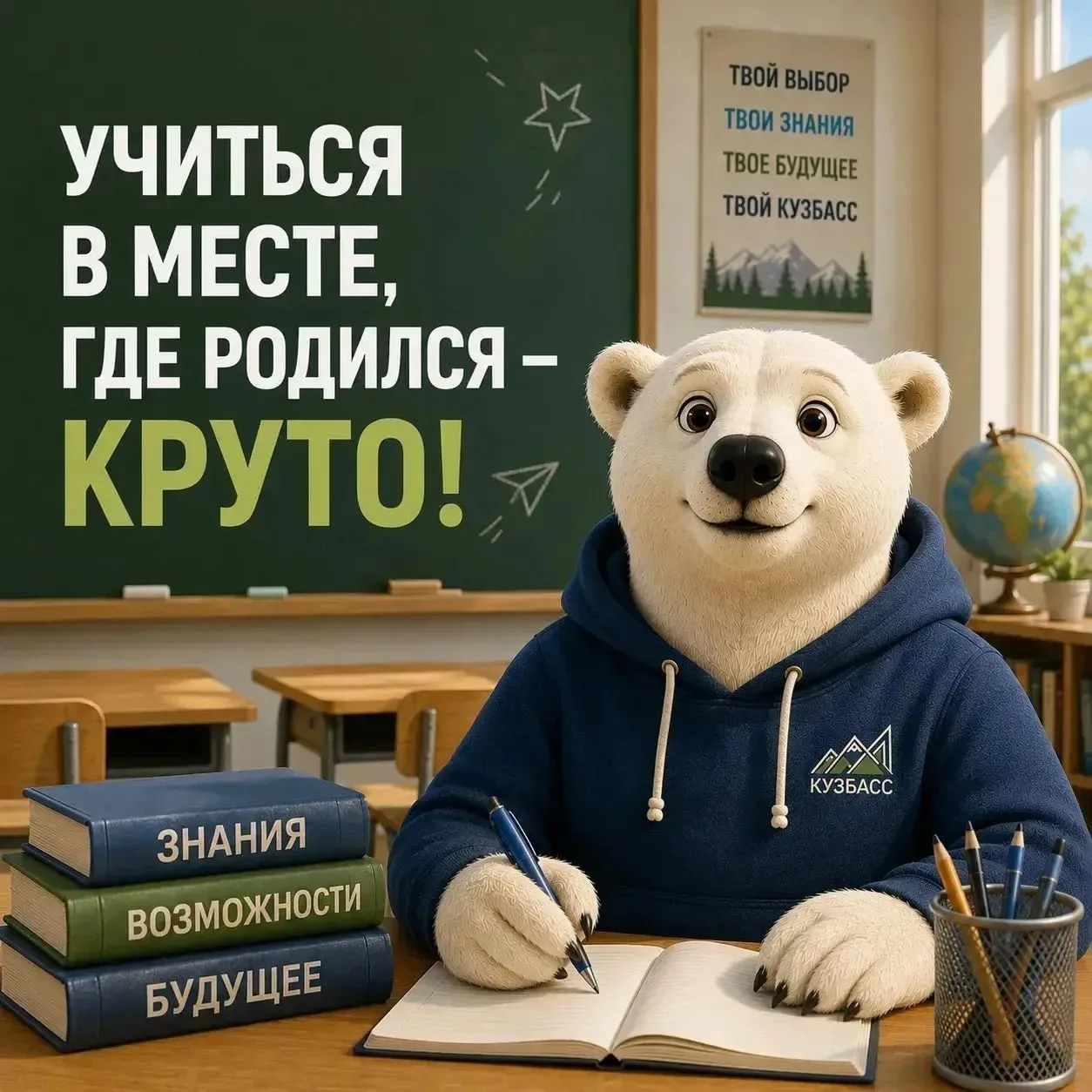 🎓 Учиться в месте, где родился, — круто!