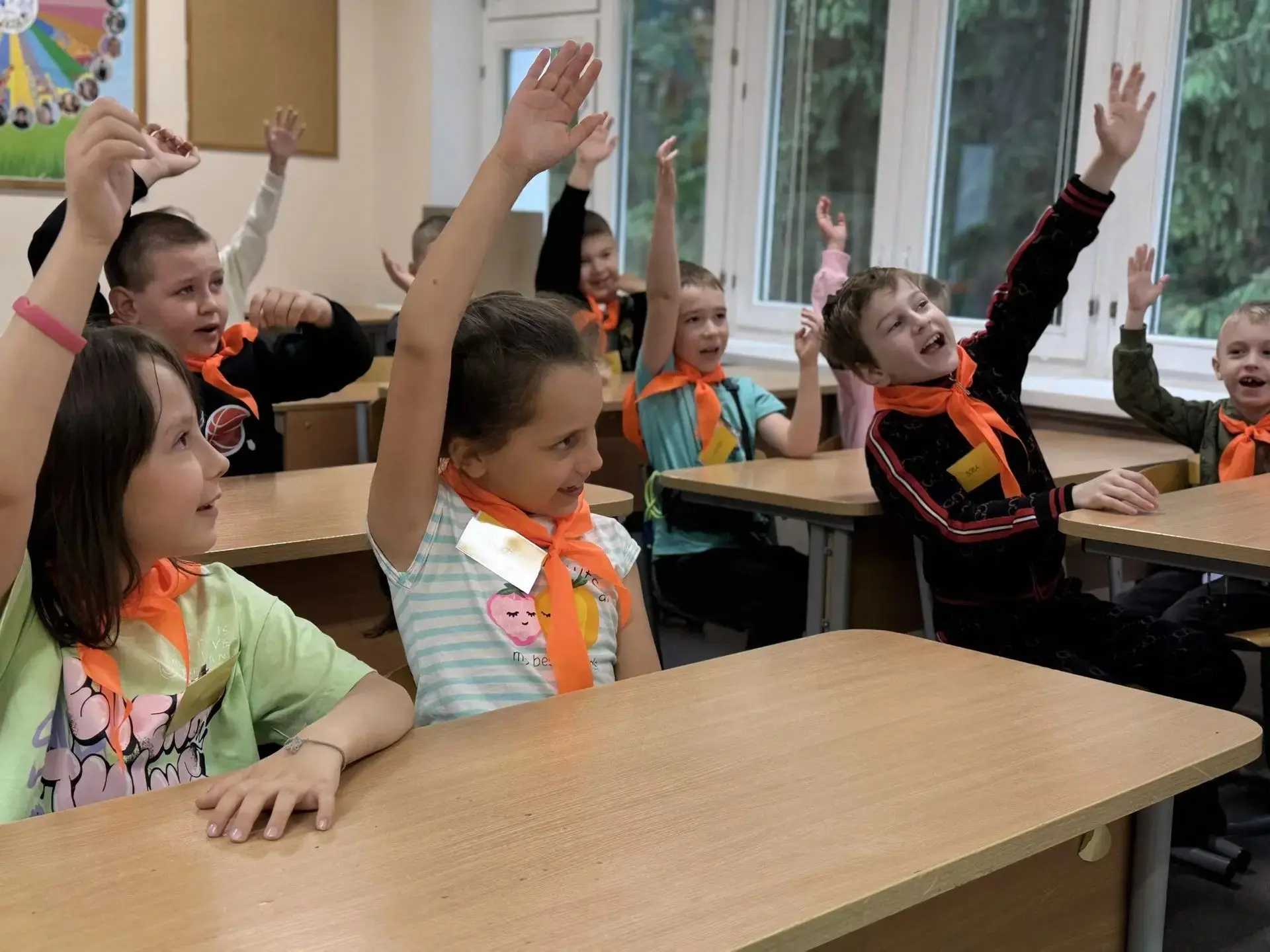 🎉☀️ Урааа! Лагерь открыт!   ✨ Стартовал наш первый день лагерной смены - яркий, весёлый и полный эмо